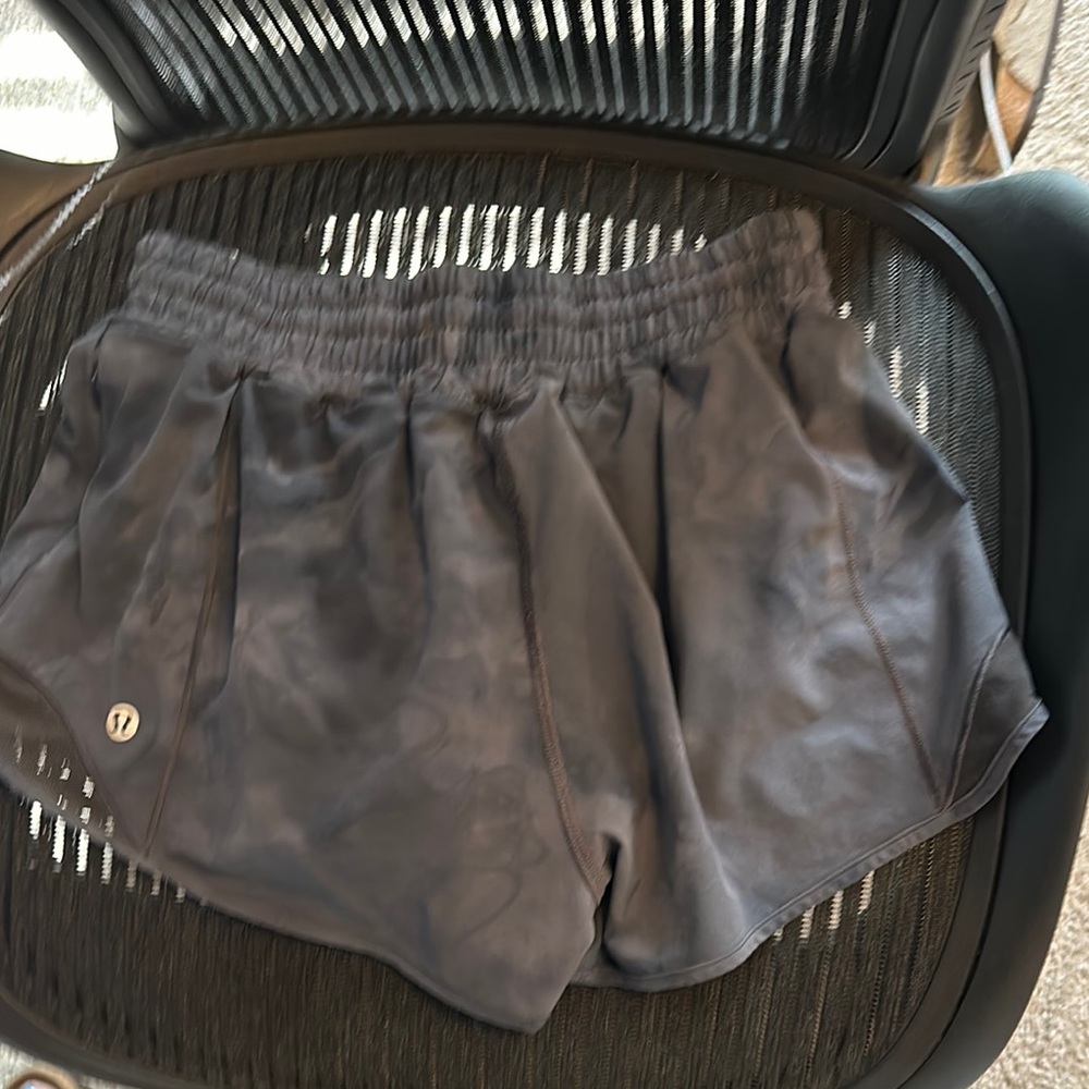 lululemon athletica Dark Gray Athletic Shorts